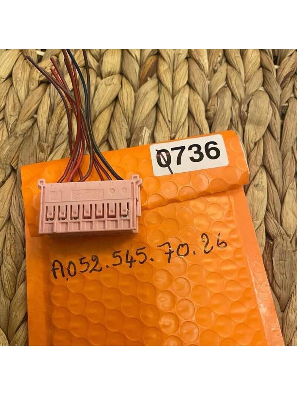 ✅Mercedes Benz Wiring Harness Plug Connector A0525457026 Pink 10-Pin✅736